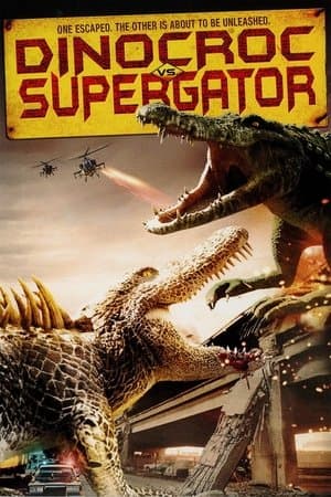 Affiche de Dinocroc vs. Supergator