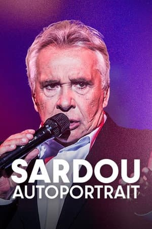 Affiche de Sardou, autoportrait