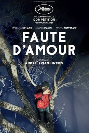 Affiche de Faute d'amour