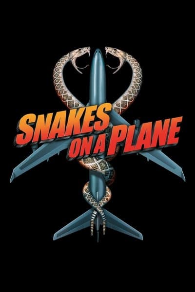 Affiche de Des Serpents Dans l'Avion