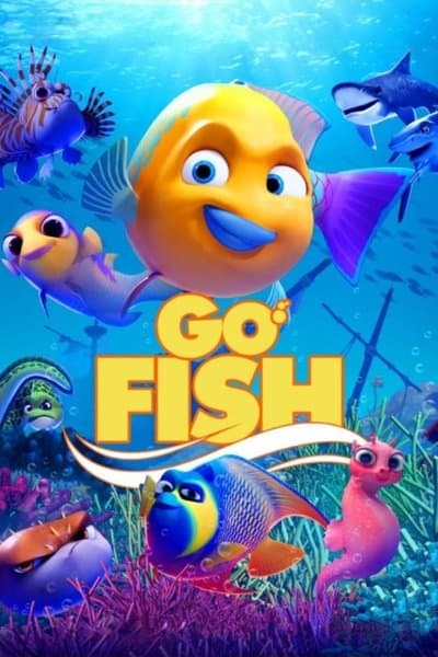 Affiche de Plouf ! Petit poisson courageux