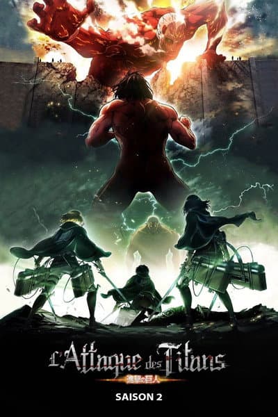 Affiche de L'Attaque des Titans - Saison 2