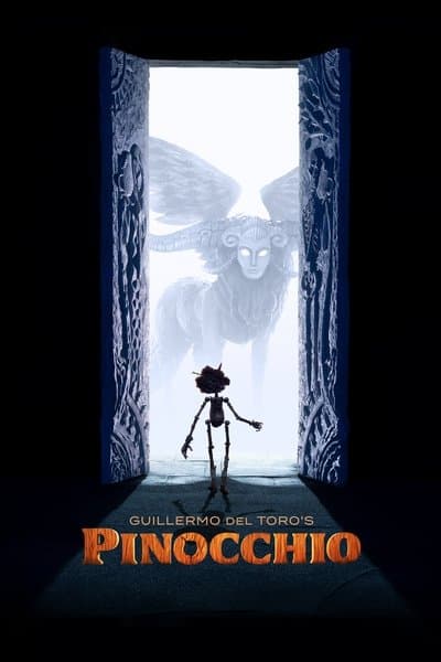 Affiche de Pinocchio par Guillermo del Toro