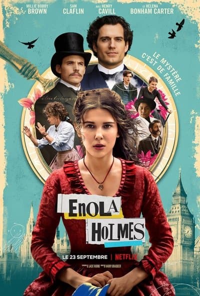 Affiche de Enola Holmes